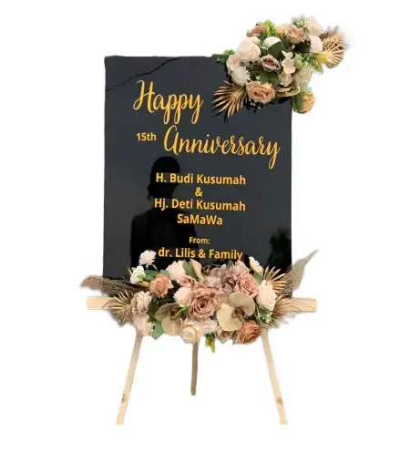 Papan Bunga Akrilik tanjung sari surabaya