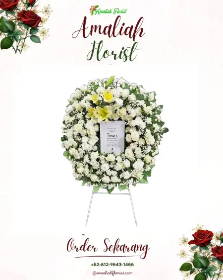 Krans Bunga Duka tanjung sari surabaya